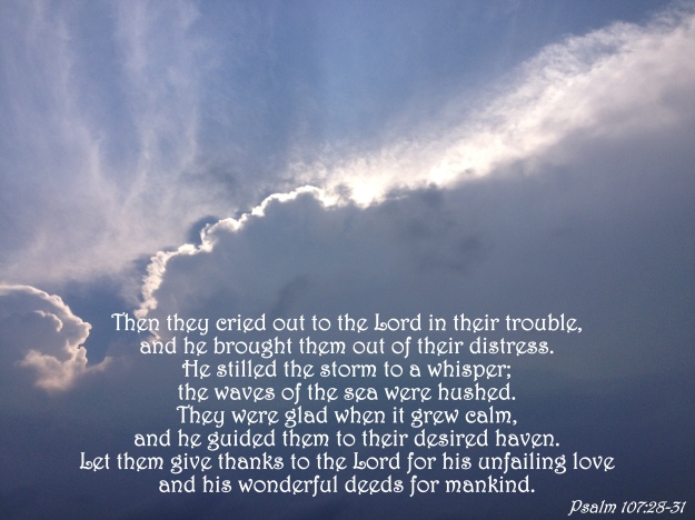 Psalm 107:28-31