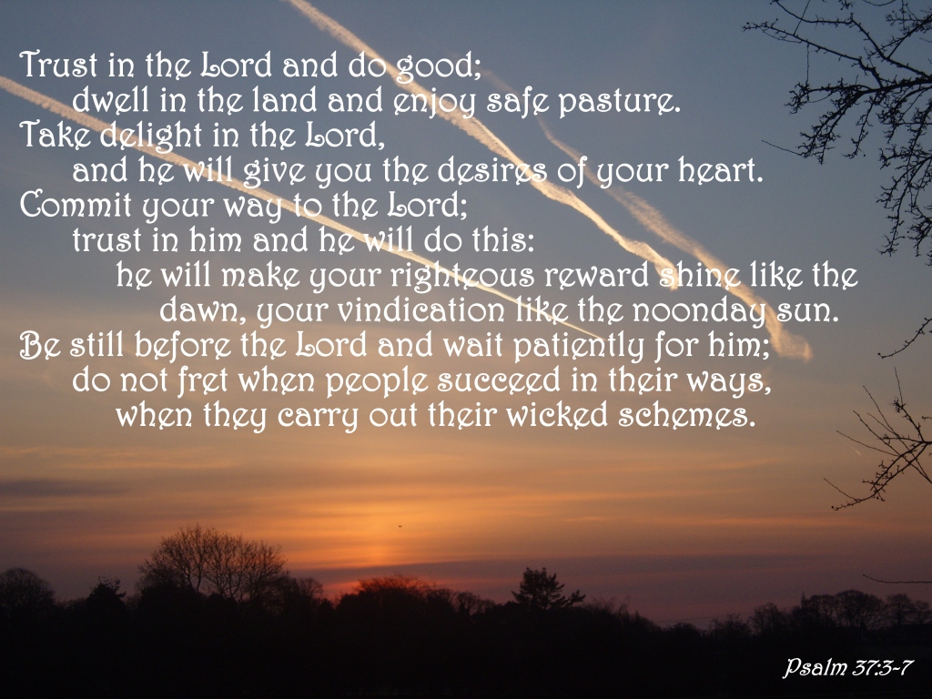 Psalm 37:3-7